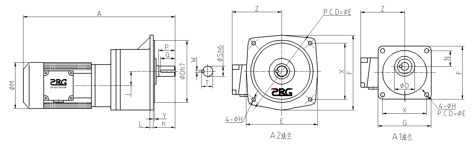 立式高速比齒輪減速電機-至寶齒輪減速電機